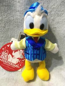 東京ディズニーシー　13周年　ドナルド・ダック　ぬいぐるみバッジ　新品