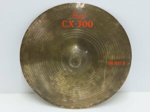 100☆Pearl パール CX-300 HI-HAT シンバル ハイハット☆0712-366