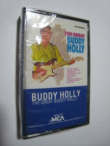 【カセットテープ】 BUDDY HOLLY / ★新品未開封★ THE GREAT BUDDY HOLLY US版 バディ・ホリー