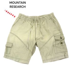 MOUNTAIN RESEARCH マウンテンリサーチ MTR-1677 【Walker Shorts】春夏 イージー カーゴ ショート パンツ Sz.L　メンズ　I4B01379_7#P