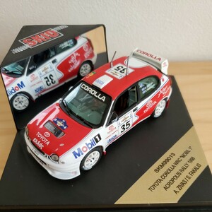 ビテス　SKID SKM 99013 TOYOTA COROLLA WRC MOBIL1 ミニカー