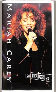 H00012146/VHSビデオ/マライア・キャリー (MARIAH CAREY)「MTV Unplugged +3 (1992年・SRVM-824・リズムアンドブルース・ソウル・SOUL)」