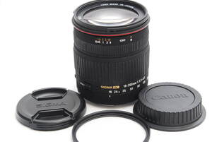 SIGMA DC 18-200mm 1:3.5-6.3 (良品） 12-18-20