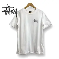 STUSSYロゴプリントTシャツ 半袖 バックプリント メキシコ製