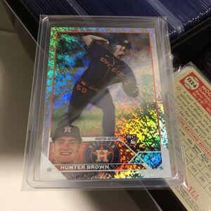 426枚限定 2023 Topps Hunter Brown Astros rc #111 hobby foil board /426