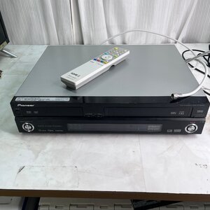 ∞OG∞ Pioneer ビデオ一体型HDD/DVDレコーダー DVR-RT900D リモコン付き 2006年製 現状品 ∞N-241224