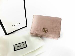 GUCCI グッチ 456126.493075 レザー コンパクト　ミニ財布