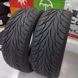 バリ山☆中古サマータイヤ2本★フェデラル　SUPER STEEL 595 SS595★215/40R18　85W　2021・20年製★215/40-18★8.5～9分溝程度★