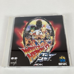 YC13 ◆ワールドヒーローズ2 JET シール付 CD サントラ WORLD HEROES ADK SNK