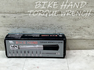 ☆ BIKE HAND TORQUE WRENCH 2-24NM YC-617-2S 752g バイクハンド コンパクト トルクレンチ 自転車 工具 ロード MTB ミニベロ Y-176