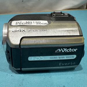 Victor ビクター デジタルビデオカメラ GZ-MG130 34X OPTICAL ZOOM HARD DISK MOVIE 録画再生確認済み