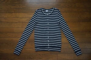 ◇　PETIT　BATEAU　プチバトー　◇　長袖 カーディガン ◇　 size S