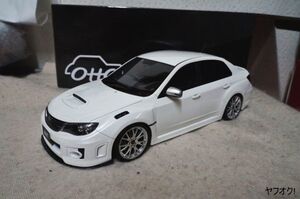 otto mobile スバル インプレッサ S206 1/18 ミニカー 白 WRX STI