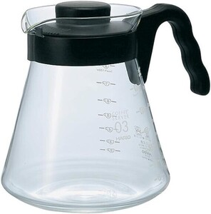 HARIO(ハリオ) V60コーヒーサーバー 実用容量1000ml ブラック 日本製 VCS-03B