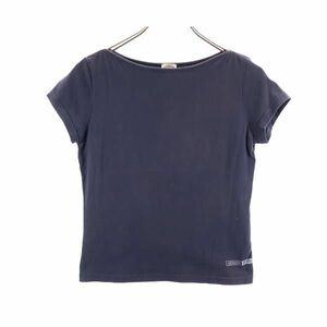 アルマーニジーンズ 半袖 Tシャツ USA8 ネイビー系 ARMANI JEANS レディース