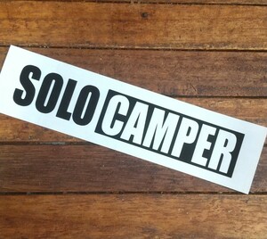 カッティングステッカー SOLO CAMPER