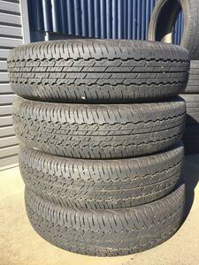 ◆T1206-3K◆2023年製/バリ溝！◆DUNLOP◆AT20◆GRANDTREK◆195/80R15◆4本セット◆中古品◆愛知県日進市◆引取り可能◆