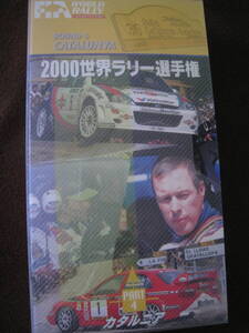 ■即決価格　送料込み金額　VHS ビデオ 2000世界ラリー選手権 Round5 カタルニア　インプレッサWRC　マクレー　サインツ　マキネン◆中古◆