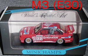 1/43 PIONEER M3 E30 Valier BMW 22号車 Grohs M3 DTM 1992 Schnitzer Zakspeed パイオニア