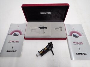 SHURE V15VxMR シュアー MMカートリッジ Ortofon LH-2 オルトフォン ヘッドシェル付 動作品 ★ 70E17-6