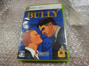 XBOX360 BULLY ブリ― 新品未開封 日焼け無 破れ無 送料無料 同梱可