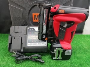 中古品 MAX マックス 14.4V 4.0Ah×1 充電式 ピンネイラ TJ-35P2-BC