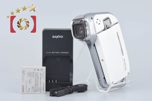 【中古】SANYO 三洋電機 Xacti DMX-CA8 ホワイト 防水デジタルムービーカメラ