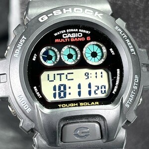 新品 CASIO G-SHOCK カシオ ジーショック STANDARD GW-6900-1JF マルチバンド6 腕時計 電波ソーラー アナログ デジタル ブラック メンズ