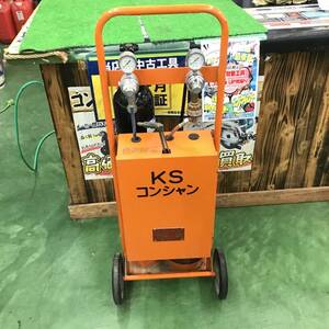 【中古品・店頭受取り限定】カミマル KS運搬車 KSコンシャン型 小型溶接 ガス溶接 溶断　ボンベあり　動作未確認