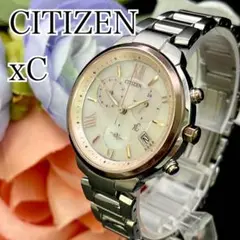 【稼動品】腕時計　CITIZEN xC シチズン　クロスシー　ソーラー　デイト