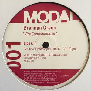 BRENNAN GREEN - VITA CONTEMPLATIVA / Rune Lindbaek / MODAL MUSIC