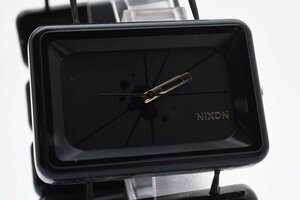 ニクソン スクエア ブラック 8K クォーツ メンズ 腕時計 NIXON