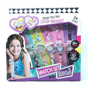 011b 未使用 ? 腕時計用 着せ替え デザインベルト 5個 セット ウォッチ WATCH SET 玩具 お子様 キッズ 低学年 等向け ジャンク