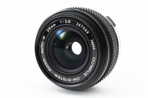オリンパス レンズ OLYMPUS OM-SYSTEM ZUIKO AUTO-W 28mm F2.8 Wide Angle Lens 100076