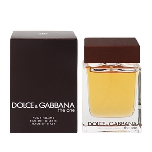 ドルチェ＆ガッバーナ D＆G ドルガバ ザ ワン フォーメン EDT・SP 50ml THE ONE FOR MEN DOLCE＆GABBANA 新品 未使用