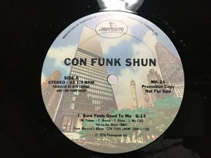 プロモ CON FUNK SHUN SURE FEELLS GOOD TO ME 12inch PROMO コン ファンク シャン