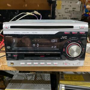 JVC CD/MDレシーバー　KW-MZ640 AUX付き