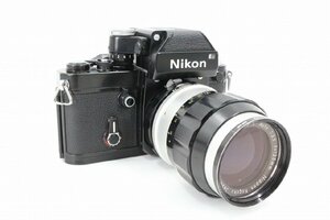 【ト長】Nikon ニコン F2 フォトミック ブラック 一眼レフ カメラ / レンズ NIKKOR-Q auto 1:3.5 135mm シャッターOK 撮影 旅行 IA788IOC79