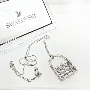 SWROVSKI スワロフスキー バッグ型 ネックレス 正規品