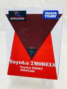 TOMYTEC トミーテック トミカ リミテッド TOYOTA トヨタ 2MODELS 2000GT TOYOTA86 2モデルズ HY-240516091