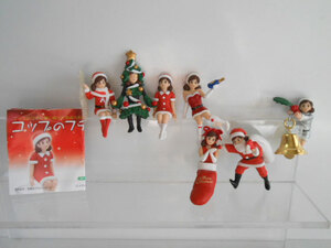 ♯Kyi14BTコップのフチ子クリスマスフルコンプ全7種タナカカツキ♂奇譚KITAN CLUB♀300円〓017503_s