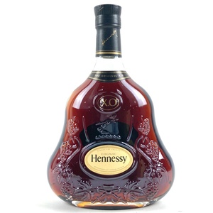 ヘネシー Hennessy XO 黒キャップ クリアボトル 700ml ブランデー コニャック 【古酒】