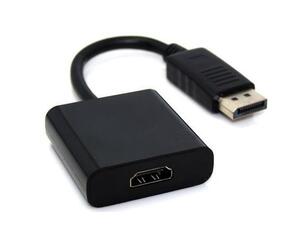 送料無料　DisplayPort to HDMI 変換アダプタ 0.2m DP-HDMI オス－メス 1080P