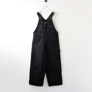 定価 17600円 リー Lee WHIZIT OVERALL LL6145 ビブオーバー ワイドオーバーオール サロペットパンツ M ◇ブラック 黒【2400030076293】