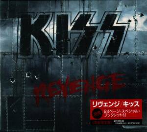 ＊中古CD KISSキッス/REVENGE 1992年収録国内盤 初回限定スリーヴ+ブックレット付き 米国ハードロック ポリグラムレコードリリース