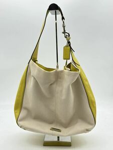 夏本　６月　No.30 COACH コーチ ハンドバッグ イエロー