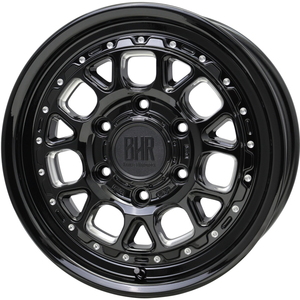 YOKOHAMA GEOLANDAR CV G058 215/65R16 BARKLEY HARDROCK HURON グロスブラック/マシニング 16インチ 6.5J+48 6H-139.7 4本セット