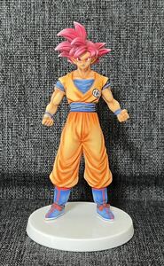 プレミアムバンダイ　HGドラゴンボール　GOD EDITION 超サイヤ人ゴッド　孫悟空　フルリペイント　フィギュア　神と神