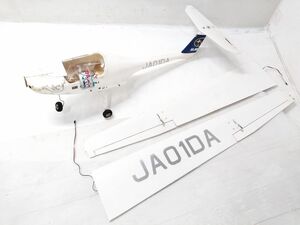 □ジャンク ラジコン 飛行機 JA01DA 全長約104cm 高さ約22cm 羽約223cm 1217-58 @220 □