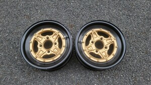 レーシングフォージ 14インチ 6.5J +22 くらい 2本 racing forg weds ssr rays volk speedstar スピードスター 当時物 旧車 AE86 リバレル